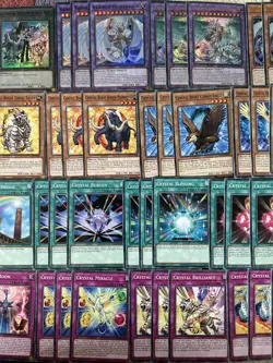 YuGiOh 120+ Card Rainbow Dragon Deck & Extra Deck Collection with 9 Tokens & Mat - Image 5