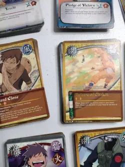 Lot of 373 Naruto CCG Ninja Cards 2002 1st Edition - Image 2