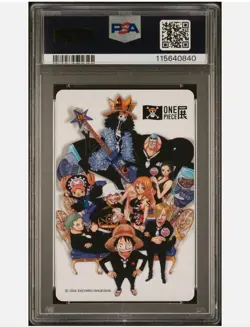 2015 One Piece Wanted Poster Playing Card Jewelry Bonney PSA 10 - Image 2