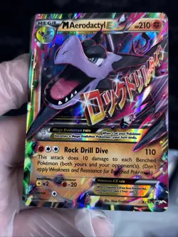 Pokemon TCG XY Promo - M Aerodactyl EX #XY98 - Holo Promo Card - Image 3