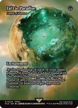 Carpet of Flowers - 44 - Final Fantasy: Through the Ages- Near Mint - MTG - Image 1