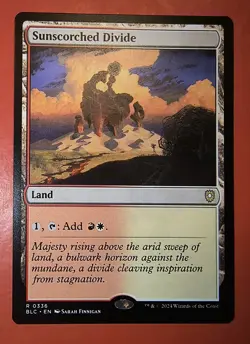 MTG, MAGIC: SUNSCORCHED DIVIDE, 0336, BLC, REGULAR, RARE, NM, COMMANDER - Image 1
