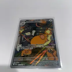 TEAM ROCKETS RATICATE POKEMON HOLO DESTINED RIVALS ILLUSTRATION RARE NM 202/182 - Image 2