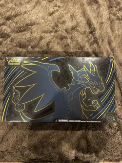 Pokemon TCG Mega Charizard Ex Ultra Premium Collection Damaged - Image 1