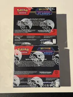 Lot of 2 Pokemon Mega Evolution Phantasmal Flames Sealed Booster Box 72 Packs - Image 2