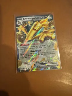 Pokemon TCG Gholdengo EX-139/182-SV04: Paradox Rift Double Rare Holo - Image 1