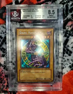 Yugioh Dark Magician BPT-001 Promo Secret Rare BGS 8.5 - Image 1