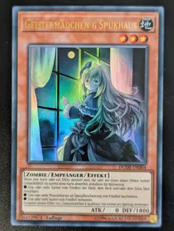 Geistermadchen & Spukhaus DUDE-DE004 Ultra Rare Deutsch NM YUGIOH - Image 1