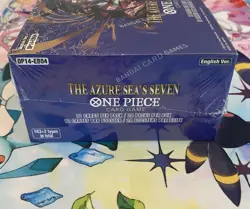 One Piece OP-14 The Azure Sea’s Seven English sealed Booster Box - IN HAND SHIP - Image 5