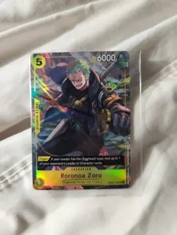 Roronoa Zoro OP07-113 UC Foil Illustration Box Vol.3 One Piece Promo Sealed - Image 1