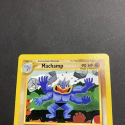 Machamp 43 Black Star Promo Rare Holo Pokemon Card WOTC Vintage - Near Mint - Image 2