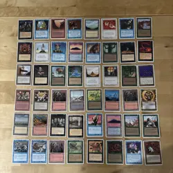 Magic: The Gathering Cards deck master x48 white border lot 1# low start price - Image 1