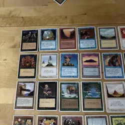 Magic: The Gathering Cards deck master x48 white border lot 1# low start price - Image 2