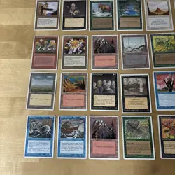 Magic: The Gathering Cards deck master x48 white border lot 1# low start price - Image 4