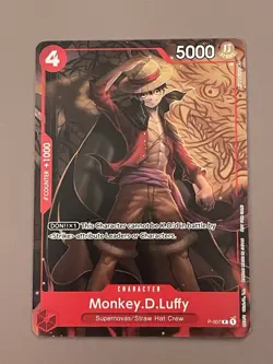 Monkey.D.Luffy - P-007 (Tournament Pack Vol. 1) P-007 One Piece Promotion Cards - Image 1