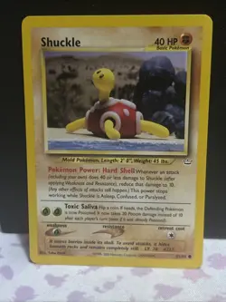 Shuckle 51/64 Pokemon Common Neo Revelation Card LP - Image 1