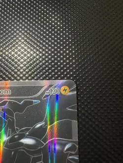Zekrom 114/114 Black & White Base Full Art Holo Ultra Rare Pokemon Card - Image 3