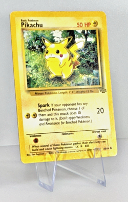 Vintage 1999 Pokemon TCG Pikachu 60/64 Jungle Common Card - Image 2