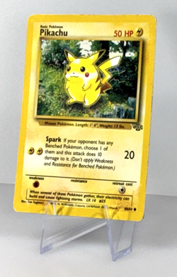 Vintage 1999 Pokemon TCG Pikachu 60/64 Jungle Common Card - Image 4