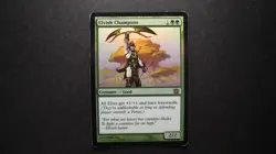 MTG Foil Elvish Champion 8th Edition MP rare Magic the Gathering card 2003 WOTC - Image 1