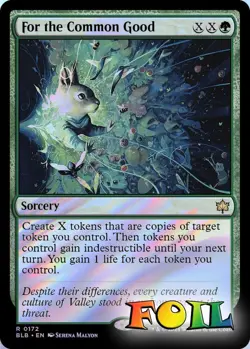 For the Common Good 0172 MTG Bloomburrow Rare NP Foil - Image 1