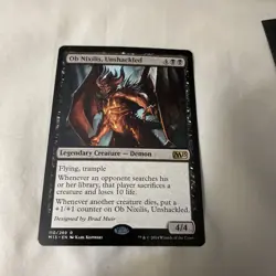 OB NIXILIS, UNSHACKLED x1 mtg LP-NM M15 Magic Core 2015 1 Rare - Image 2