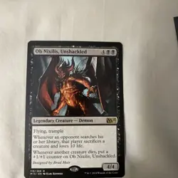 OB NIXILIS, UNSHACKLED x1 mtg LP-NM M15 Magic Core 2015 1 Rare - Image 4