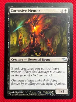 MTG 1X Corrosive Mentor X1 Shadowmoor Magic - LP - Image 1