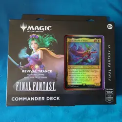 Magic The Gathering Final Fantasy VI Commander Deck Revival Trance NEW unopened - Image 1