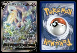 Galarian Rapidash V 168/198 Rare Ultra Chilling Reign Alternate Art Pokemon LP - Image 3
