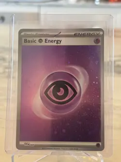 HD COSMOS HOLO Basic Psychic Energy SVE 005 - Pokemon 151 - NM Pokemon TCG Card - Image 1