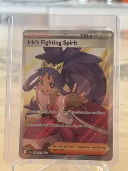Iris's Fighting Spirit 180/159 Full Art Trainer Journey Together - NM Pokemon TC - Image 1