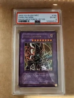 Yu-Gi-Oh! TCG Dark Paladin Magician's Force MFC-105 1st Edition Ultra Rare - Image 1
