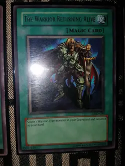 3x The Warrior Returning Alive - LOD-030 - Rare 1x 1st 2x Un. LP/NM Con. Yugioh - Image 3