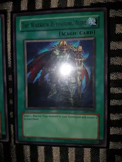 3x The Warrior Returning Alive - LOD-030 - Rare 1x 1st 2x Un. LP/NM Con. Yugioh - Image 4