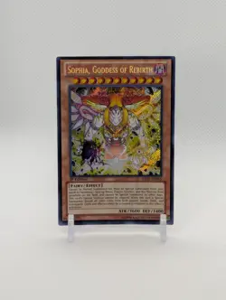 Sophia, Goddess of Rebirth HA07-EN055 Secret Rare LP - Image 1