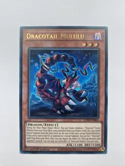 Yu-Gi-Oh! TCG Dracotail Mululu Ultra Rare JUSH-EN005 1st Edition Justice Hunters - Image 1