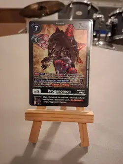 EX10-032 Proganomon Sinister Order Digimon Card Game NM FOIL - Image 1