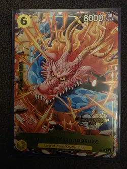 Kouzuki Momonosuke P-064 - Championship 2024 FOIL Promo - One Piece Card Game - Image 1
