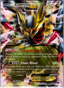 Giratina EX 57/98 XY - Ancient Origins - Pokemon Card - NM - Image 1