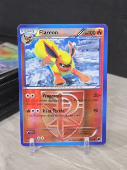 Pokemon Card Flareon 12/116 Plasma Freeze 2013 Team Plasma Reverse Holo Vintage - Image 3
