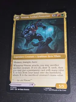 MTG Eddie Brock Venom, Lethal Protector, NM-Mint, English Marvel's Spider-Man - Image 2