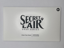 MTG Secret Lair Draw Your Hand Foil Edition Factory Sealed - Image 1