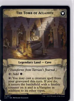 Tarrian's Journal NM/M* EXTENDED The Lost Caverns Of Ixalan 0371 mtg -UnltdCards - Image 2