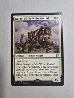 Knight of the White Orchid Commander: Innistrad: Midnight Hunt Regular - Image 1