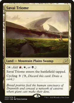 MTG Savai Triome Ikoria: Lair of Behemoths 253 Regular Rare - Image 1