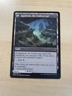 Agadeem's Awakening / Agadeem, the Undercrypt - Zendikar Rising Regular - Image 2