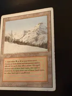 Taiga Revised Edition MTG Magic the Gathering - Image 3
