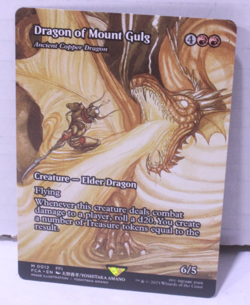 Dragon of Mount Gulg - Ancient Copper Dragon (Showcase) Final Fantasy MTG 012 - Image 1