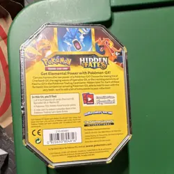 Pokemon TCG Hidden Fates Charizard GX Sealed Tin Box Promo Online Code English - Image 2